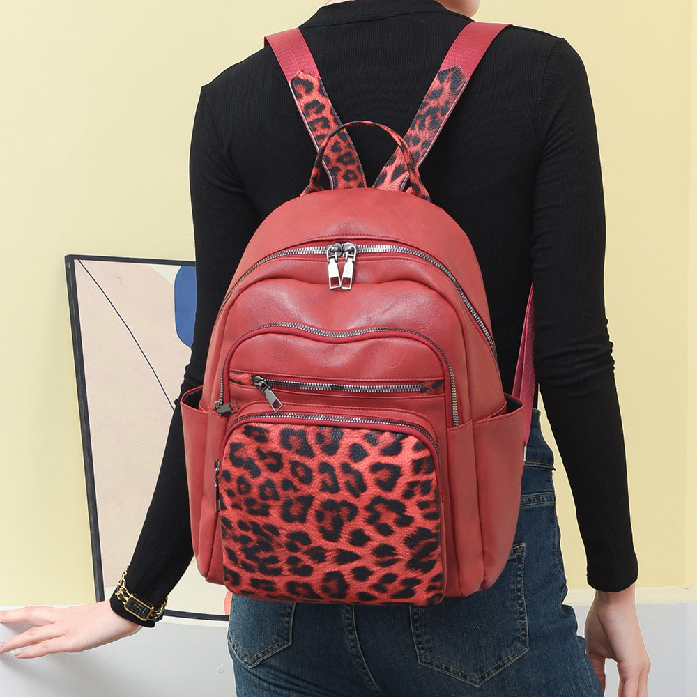 Large Capacity Retro Style Backpack