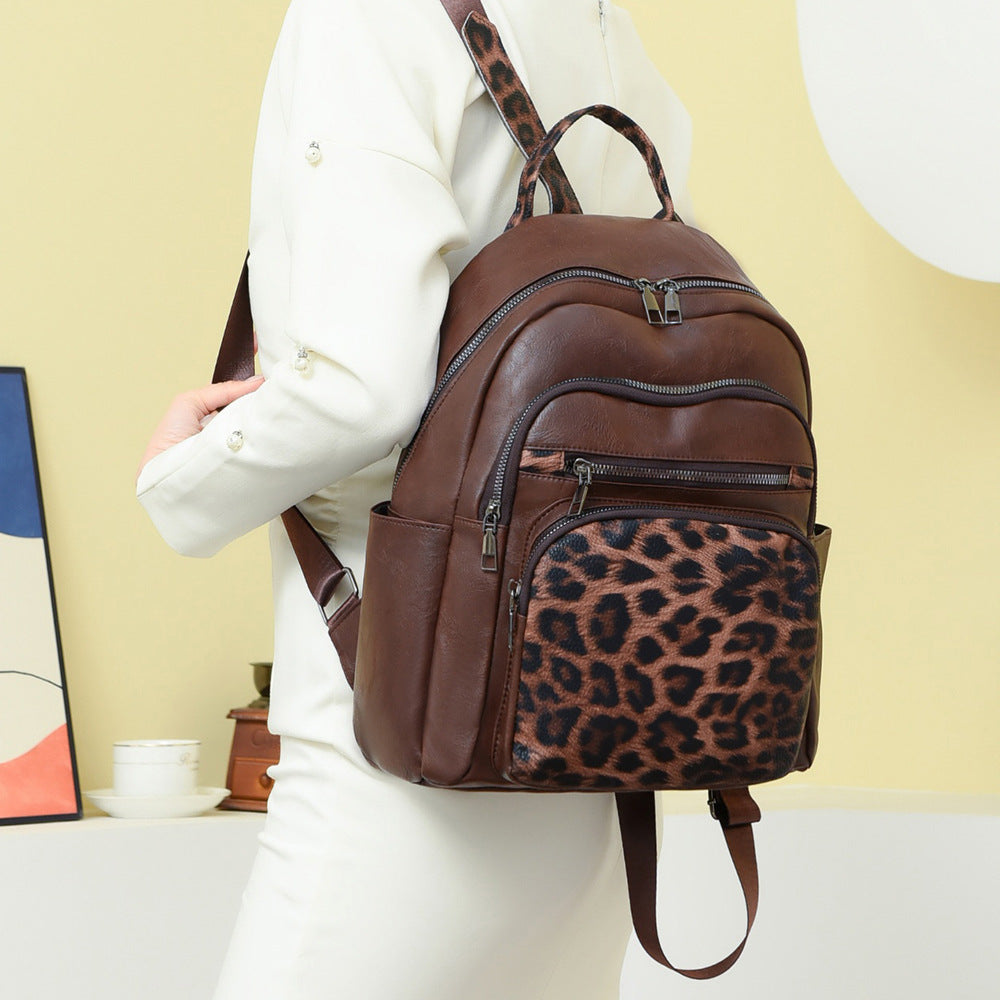 Large Capacity Retro Style Backpack